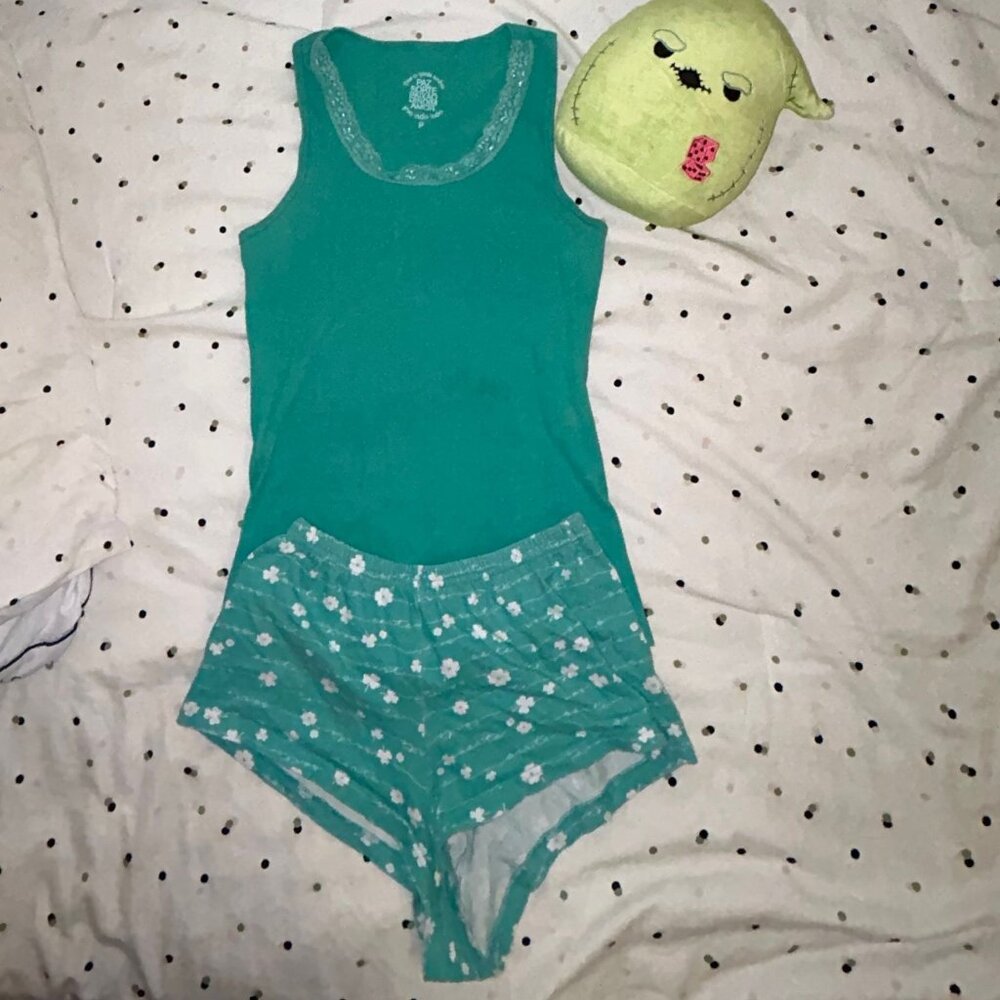 Pajama Set Lace S/XS